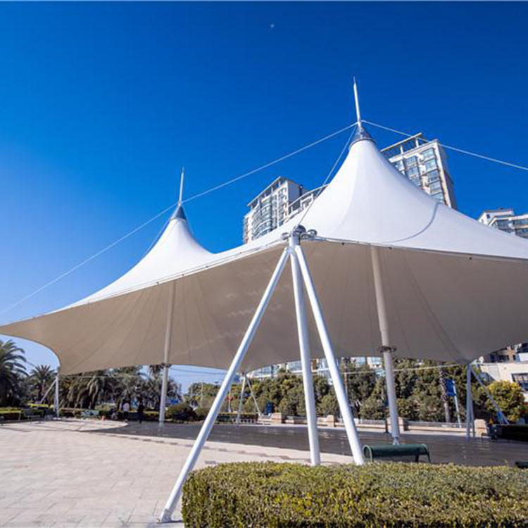 宝山膜结构景观棚