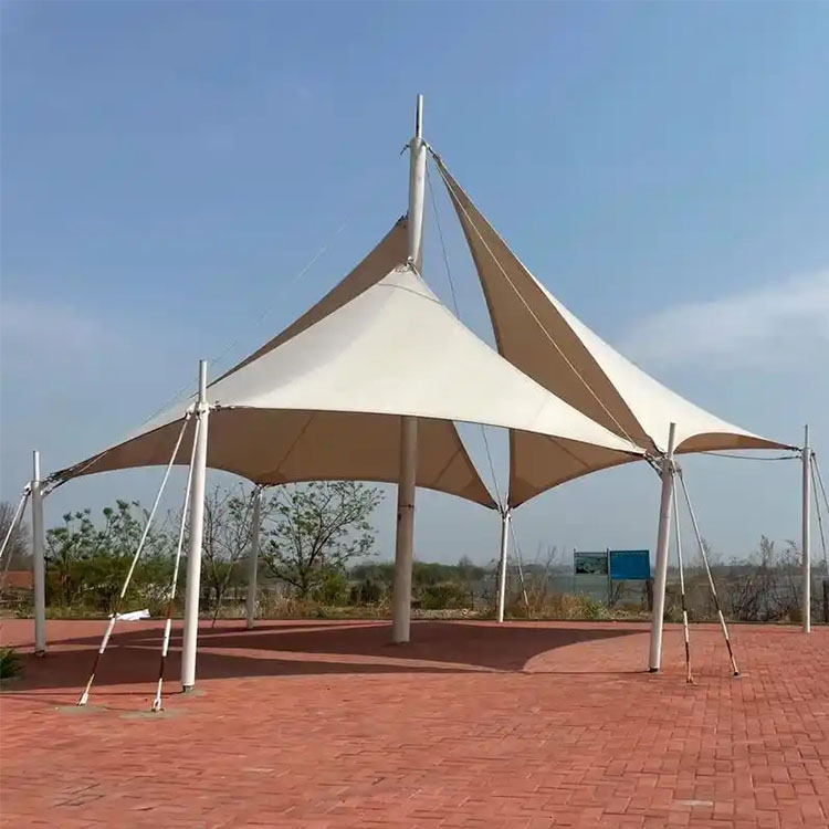 宝山膜结构景观棚