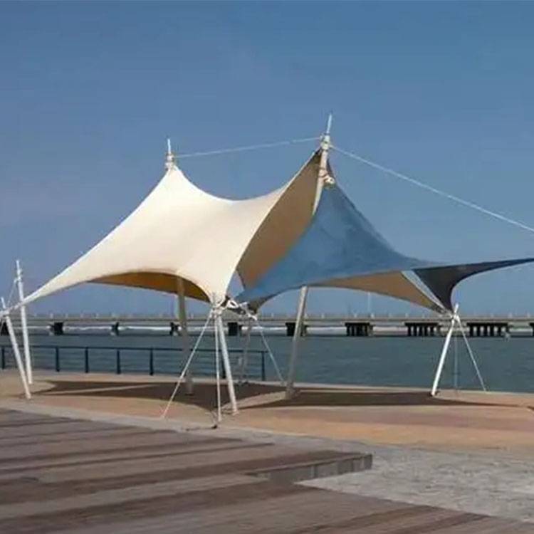 宝山膜结构景观棚