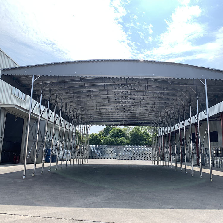 宝山电动/移动推拉棚