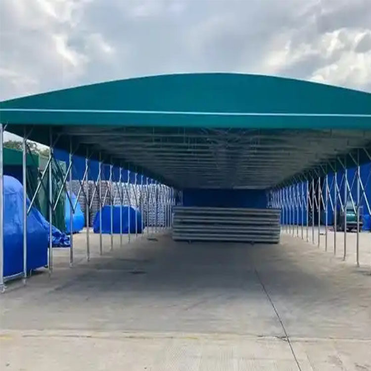 宝山电动/移动推拉棚