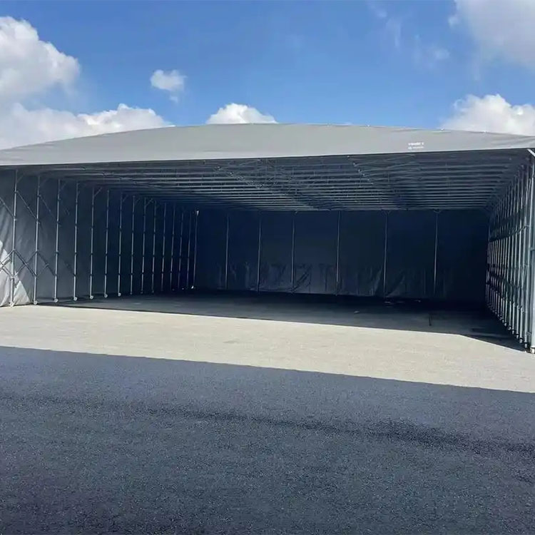 宝山电动/移动推拉棚