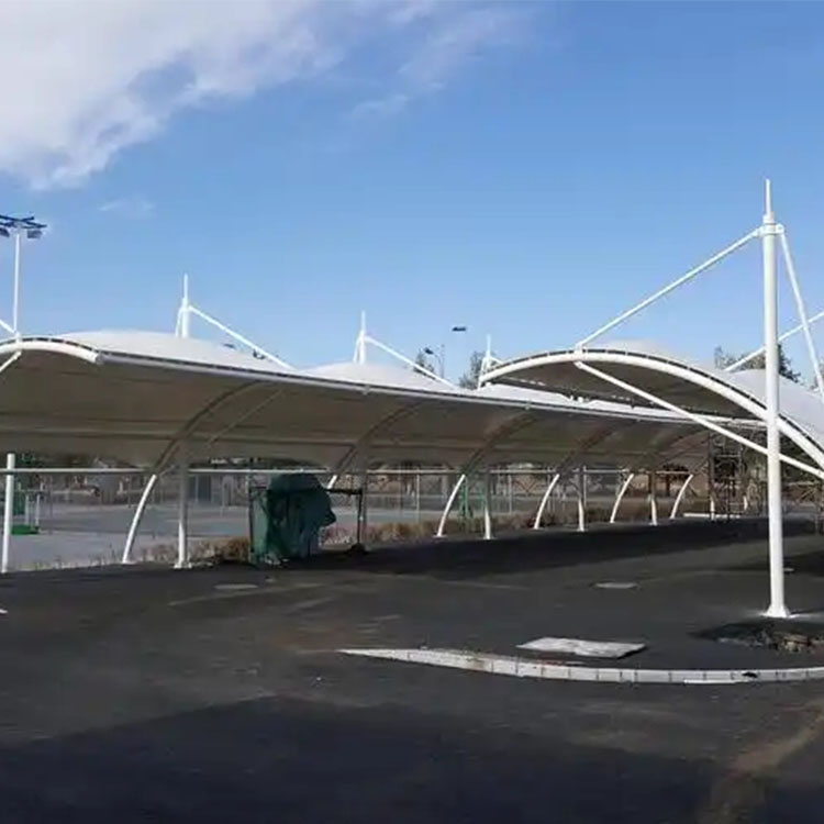 宝山膜结构电动车棚