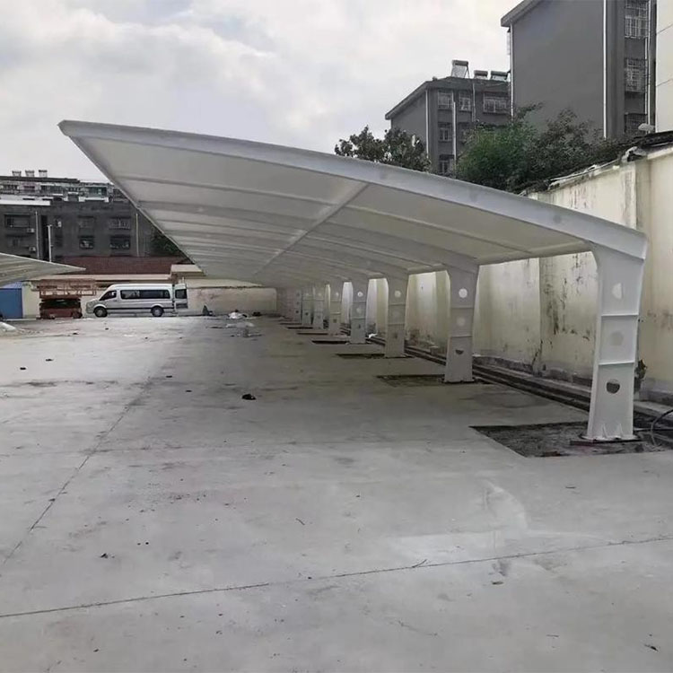 宝山膜结构汽车棚